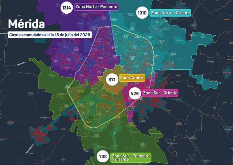 119 nuevos casos de COVID-19 en Yucatán; suman 7 mil 73